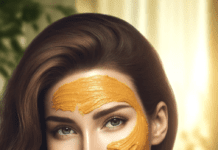 Revitalise Your Skin with This Organic Plant-Based Face Pack Beautiful woman with Face Pack