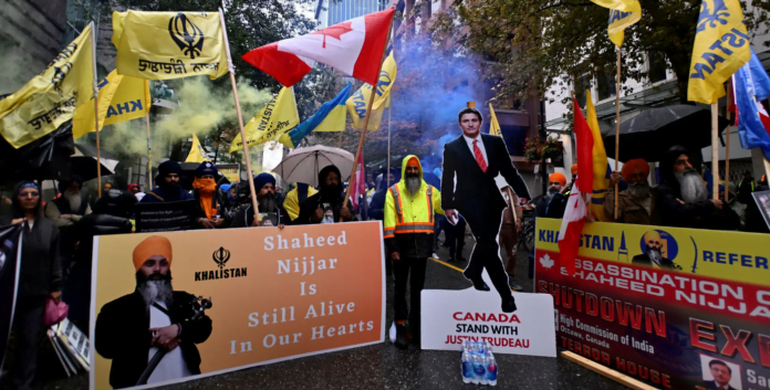 CanadaProtest_Justice for Hardeep Singh Nijjar's murder Justice for Hardeep Singh Nijjar's murder