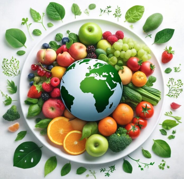 sustainable vegan eating