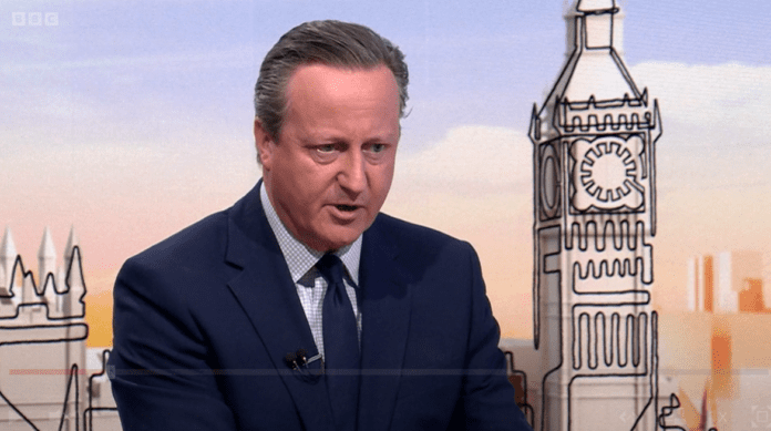 Lord Cameron BBC Interview