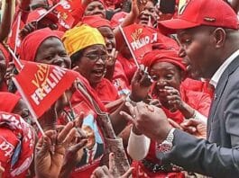 Daniel Chapo Mozambique rally | Source: EPA