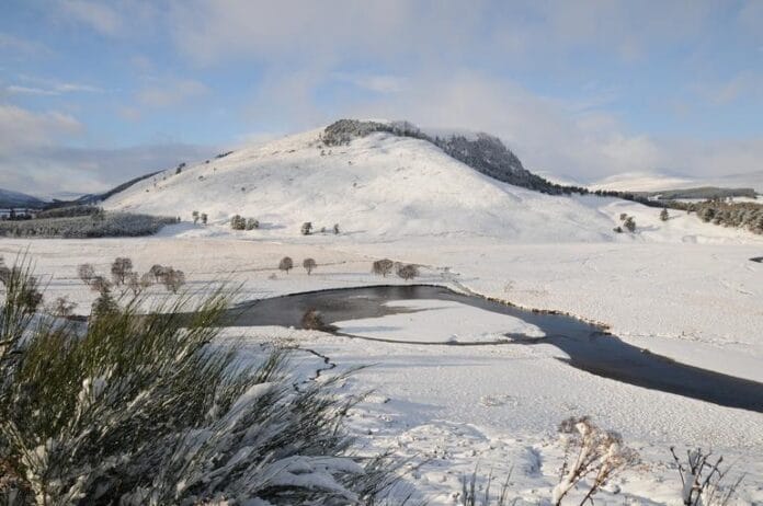 Snow showers Scotland